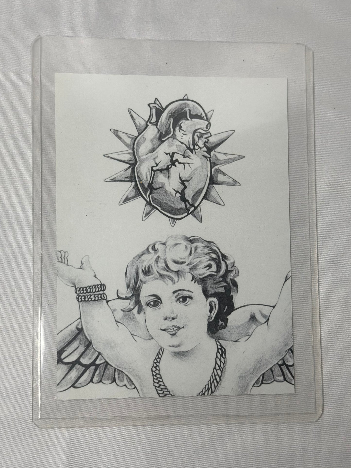 Cherub - Ballpoint pen illustration art