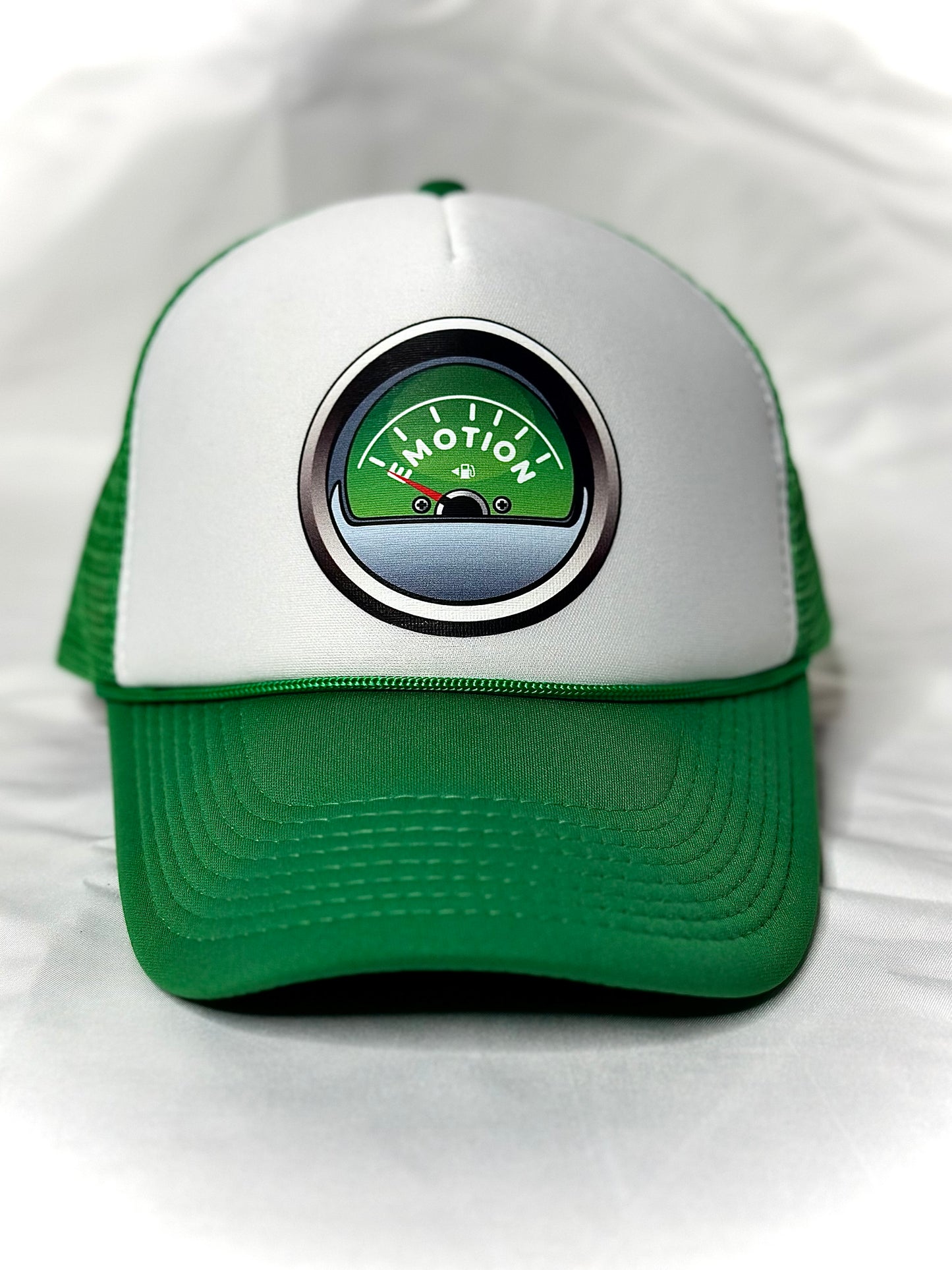 No Emotion Just Motion foam trucker hat